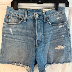 rag & bone Maya High Rise Shorty Short